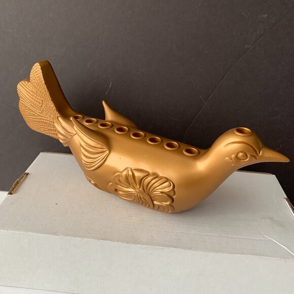 HANUKKAH CANDLE HOLDER BIRD  Opalhouse Jungalow Dove Menorah Candle Holder Bird - Picture 1 of 10